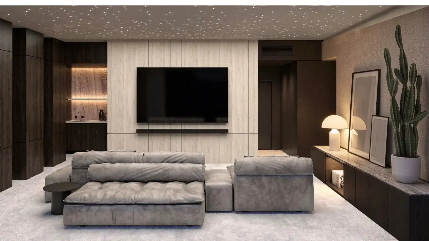Cinema Loft, Bratislava (2023) — interiér na kľúč, Perknovska & Co.