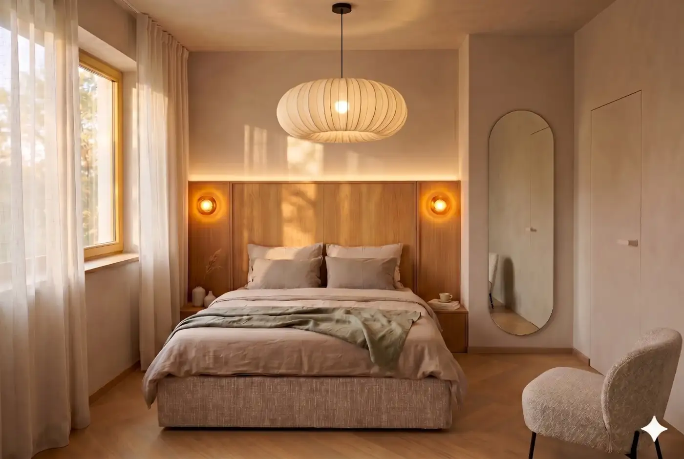 Spálňa Linden, Wien (2025) — interiér na kľúč, Perknovska & Co.